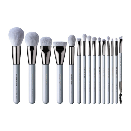Eigshow - Set 15 makeup brushes Jade Series - Baby Blue