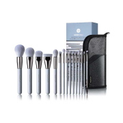 Eigshow - Set 15 makeup brushes Jade Series - Baby Blue