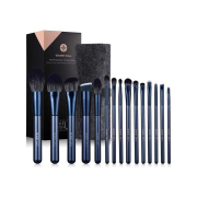 Eigshow - Set 15 makeup brushes Jade Series - Turmaline Blue