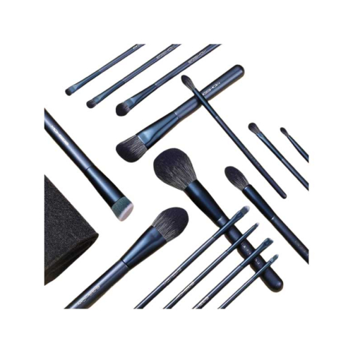 Eigshow - Set 15 makeup brushes Jade Series - Turmaline Blue