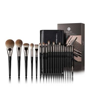 Eigshow - Set 21 makeup brushes Black Swan