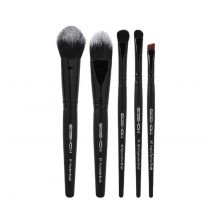 Eigshow - Set 5 eye brushes Jade Series - Black