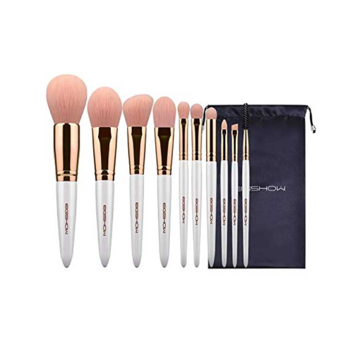 Eigshow - *Vegan Series* - Set 10 nanofiber brushes - Rose Gold