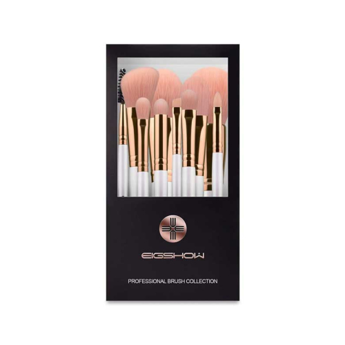 Eigshow - *Vegan Series* - Set 10 nanofiber brushes - Rose Gold