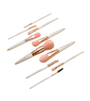 Eigshow - *Vegan Series* - Set 10 nanofiber brushes - Rose Gold