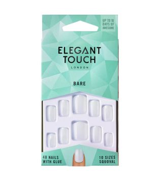 Elegant Touch - Bare Artificial Nails - Squoval