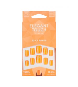 Elegant Touch - False Nails Colour Nails - Juicy Mango