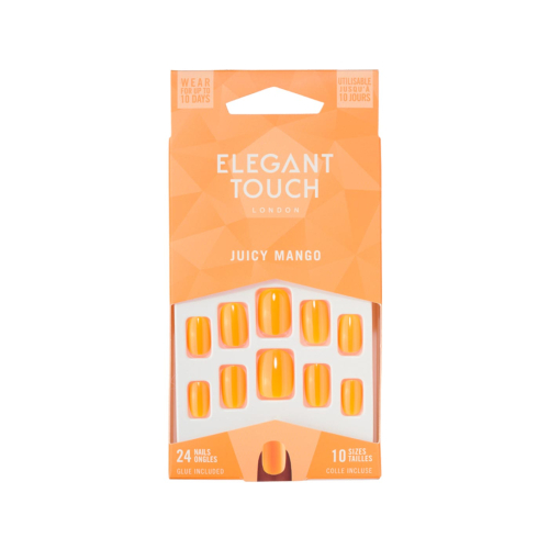 Elegant Touch - False Nails Colour Nails - Juicy Mango