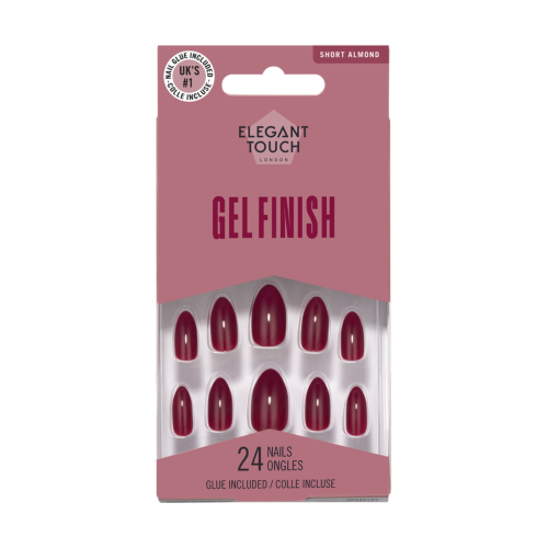 Elegant Touch - False Nails Gel Finish - Cherry Pie