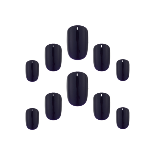 Elegant Touch - False Nails Gel Finish - Inky Blue