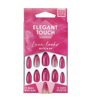 Elegant Touch - Luxe Looks Artificial Nails - Glitz & Go