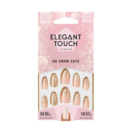 Elegant Touch - False Nails Luxe Looks - Oh Snow Cute