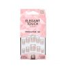 Elegant Touch - Natural French Fake nails - 126: Small Pink