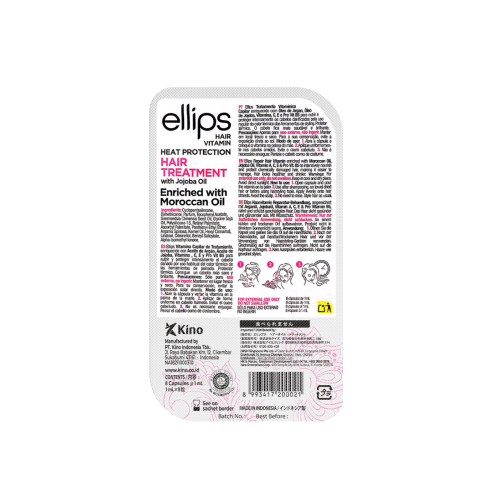 Ellips - Argan Oil Hair Vitamin Ampoules - Damaged Hair