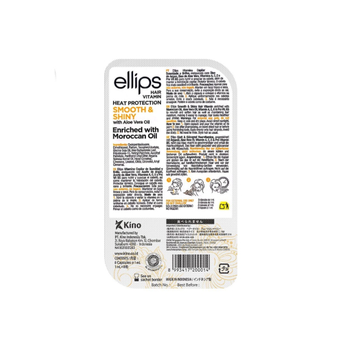 Ellips - Hair Vitamin Ampoules with Argan Oil - Smooth and Shiny Hair