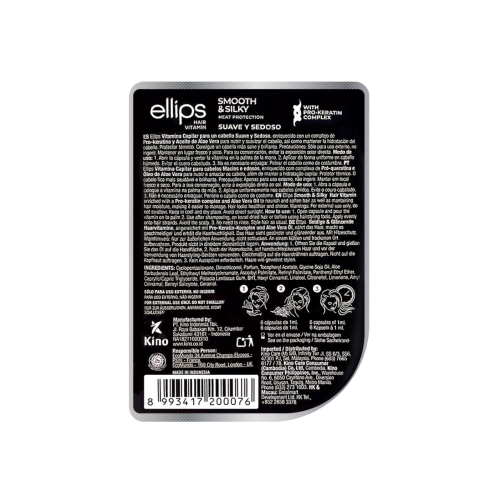Ellips - Vitamin Ampoules for Hair with Pro-Keratin Complex - Damaged Hair