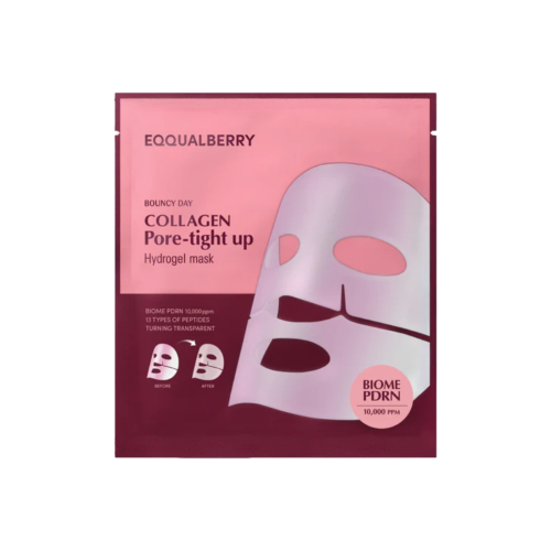 Eqqualberry - Hydrogel face mask Collagen Pore-tight up