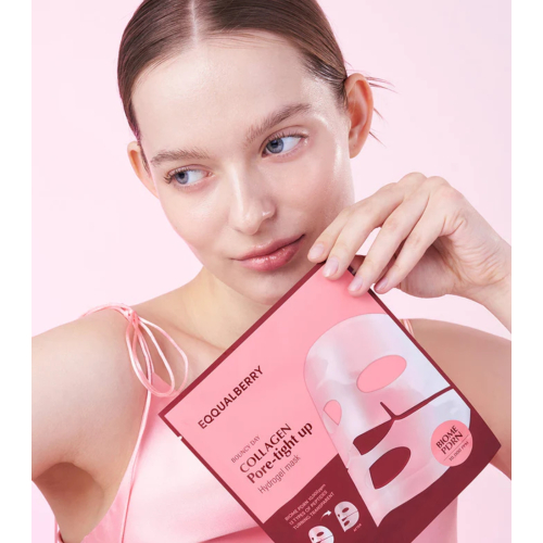 Eqqualberry - Hydrogel face mask Collagen Pore-tight up