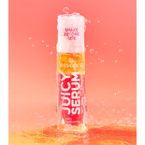 essence - Moisturizing lip oil Juicy Serum - 01: Raspberry