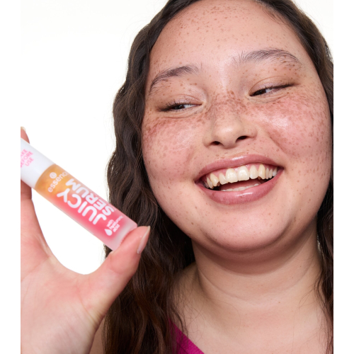 essence - Moisturizing lip oil Juicy Serum - 01: Raspberry
