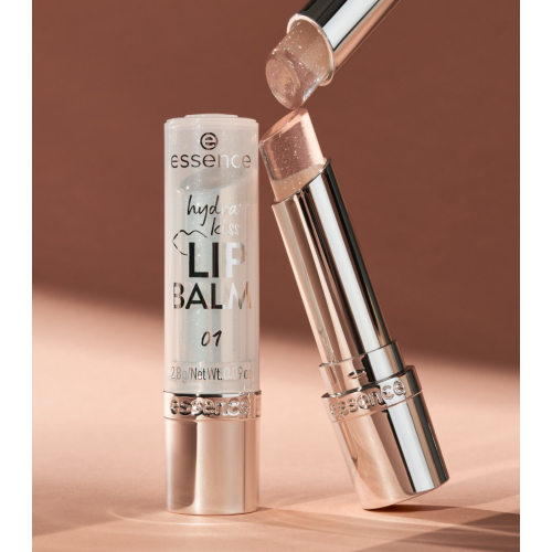 essence - Lip Balm Hydra Kiss - 01: Crystal Kiss