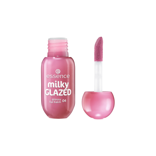 essence - Lip Balm Milky Glazed - 04: Berry Au Lait