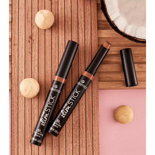essence - Long-lasting matte finish lipstick The Slim Stick - 101: Choc-o-holic