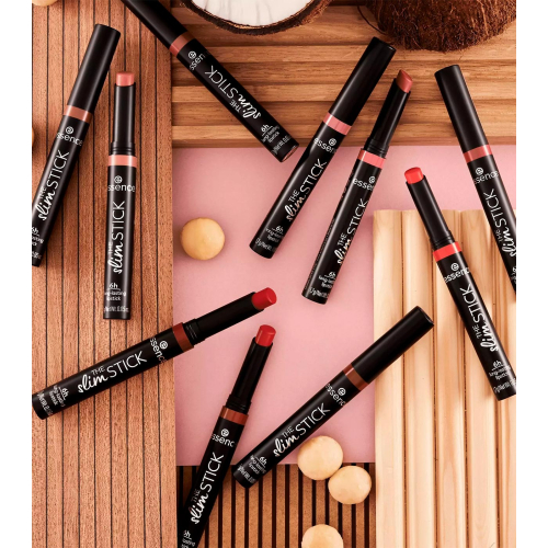 essence - Long-lasting matte finish lipstick The Slim Stick - 102: Over The Nude