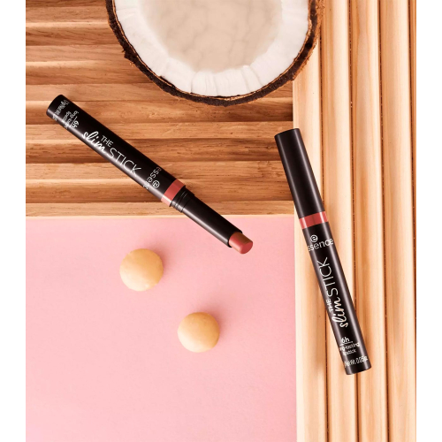 essence - Long-lasting matte finish lipstick The Slim Stick - 103: Brickroad