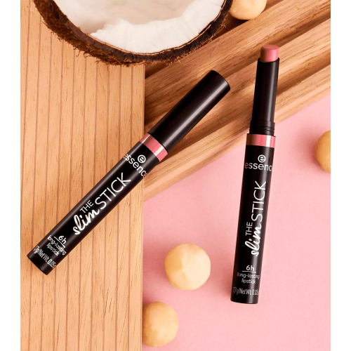 essence - Long-lasting matte finish lipstick The Slim Stick - 104: Baby Got Blush