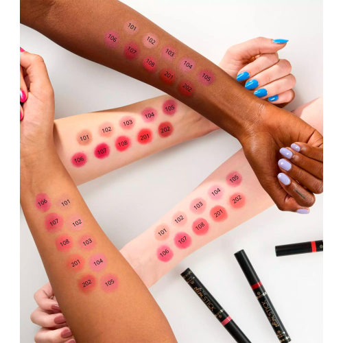 essence - Long-lasting matte finish lipstick The Slim Stick - 104: Baby Got Blush