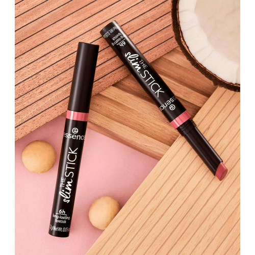 essence - Long-lasting matte finish lipstick The Slim Stick - 105: Velvet Punch