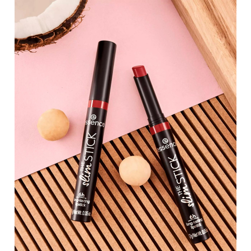 essence - Long-lasting matte finish lipstick The Slim Stick - 107: Hot Chili