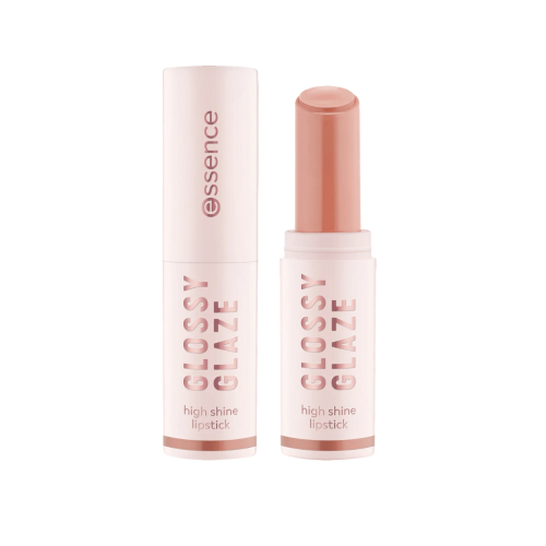 essence - Lipstick Glossy Glaze - 02: On Cloud Nude