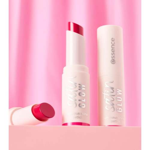 essence - Satin Glow Lipstick - 08: Fuchsionista