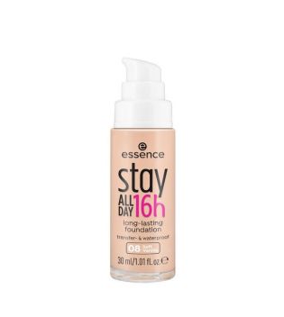 essence - Long-lasting make-up base Stay All Day 16h - 08: Soft Vanilla