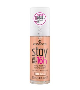 essence - Long-lasting make-up base Stay All Day 16h - 40: Soft Almond