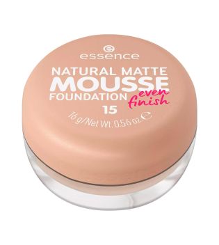 essence - Mousse makeup base Natural Matte Mousse - 15