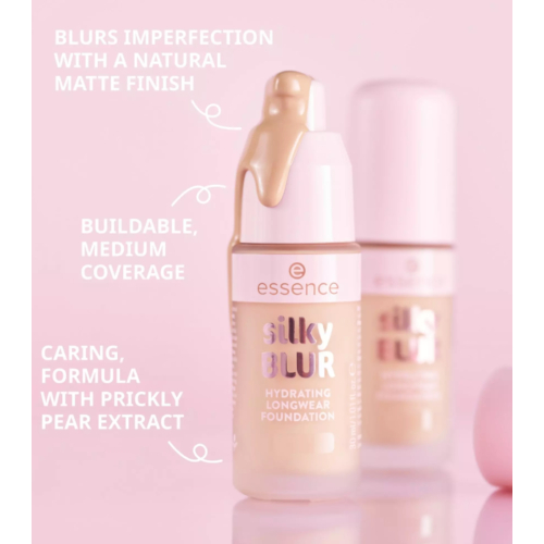 essence - Foundation Silky Blur Hydrating Longwear - 110