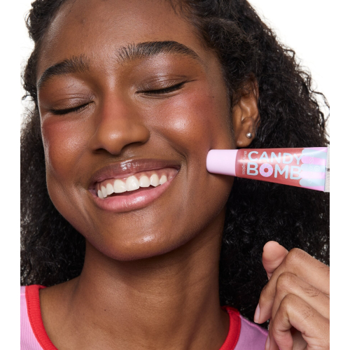 essence - Lip gloss Candy Bomb - 01: Cotton Candy