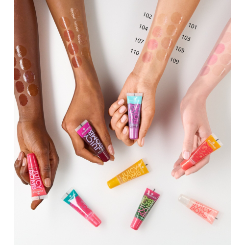 essence - Lip Gloss Juicy Bomb - 110: Crushed Berry