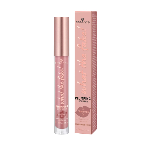 essence - Volumizing lip gloss What The Fake! - 02: oh my nude!