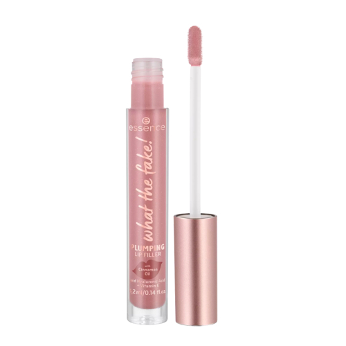essence - Volumizing lip gloss What The Fake! - 02: oh my nude!