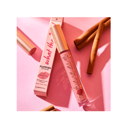 essence - Volumizing lip gloss What The Fake! - 02: oh my nude!