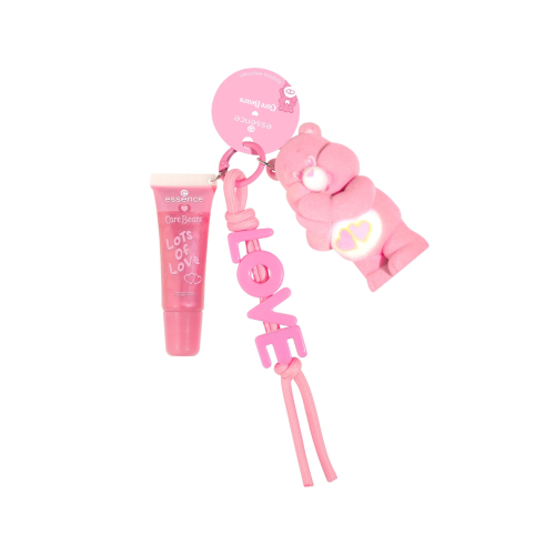 essence - *Care Bears* - Lip gloss with keychain - 02: Lots Of Love