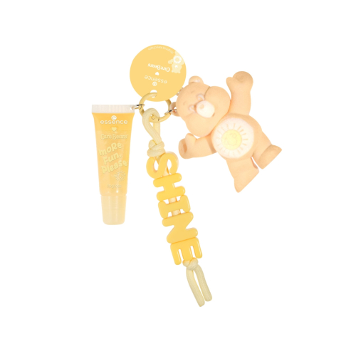 essence - *Care Bears* - Lip gloss with keychain - 03: More Fun, Please