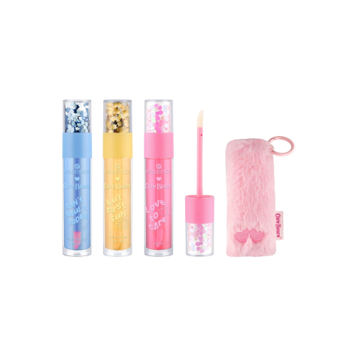 essence - *Care Bears* - Trio of lip oils with keychain