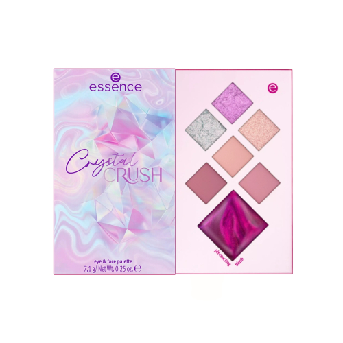 essence - *Crystal Crush* - Eye and face shadow palette