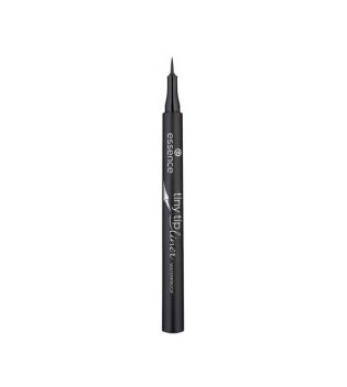 essence - Waterproof eyeliner Tiny tip liner - 01: Deep black