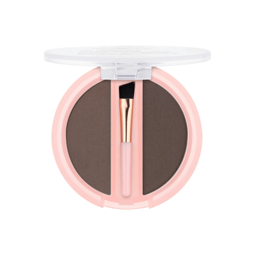 essence - Powder Eyebrow Duo - 03: Dark